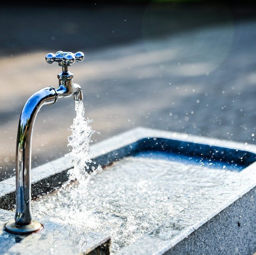 faucet, sink, tap